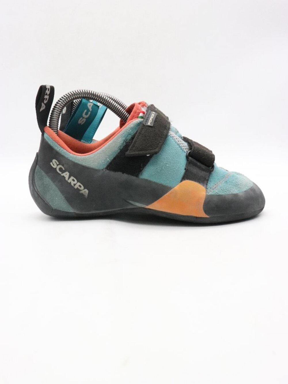 Scarpa Force V Women's 7 Mens 6 Climbing Shoes Blue Black  Athletic Sneaker
